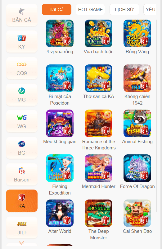 Giới thiệu về bắn cá KU BET