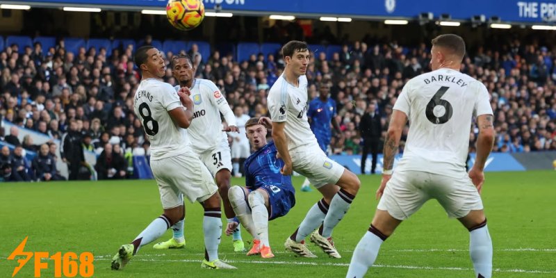 Cole Palmer để lại dấu ấn ở trận Chelsea vs Aston Villa bằng pha làm bàn đẳng cấp