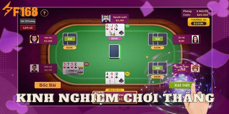 Cùng chuyên gia tìm đến các ván bài thắng qua phần chia sẻ